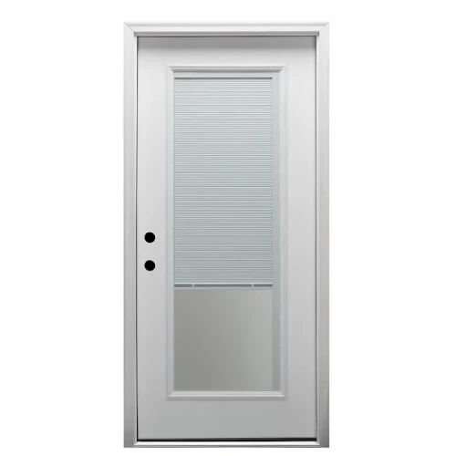 Mmi Door 32"X80" Internal Blinds Full-Lite RH On 6-9/16" Composite Frame