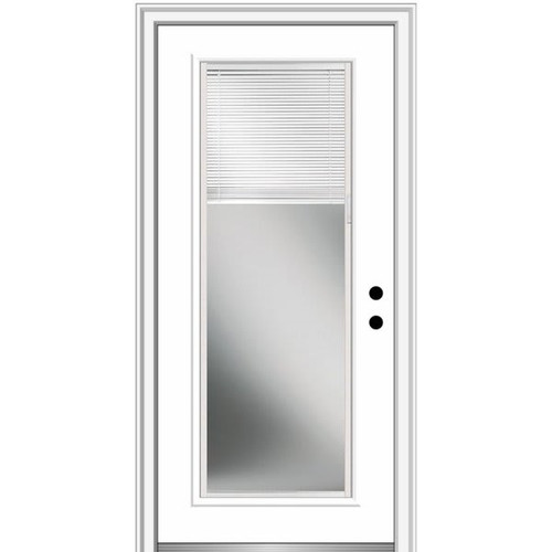 Mmi Door Full Lite 36" X 80" Lh-In Rlb On 4-9/16" Framesaver Primed Frame