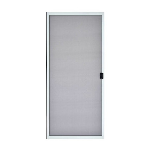 30 X 78 - 80 In Steel Economy Sliding Screen Door (5-Pack) (White)