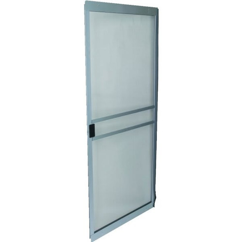 36 X 78-81 Gray Heavy Duty Sliding Screen Door Package Of 3