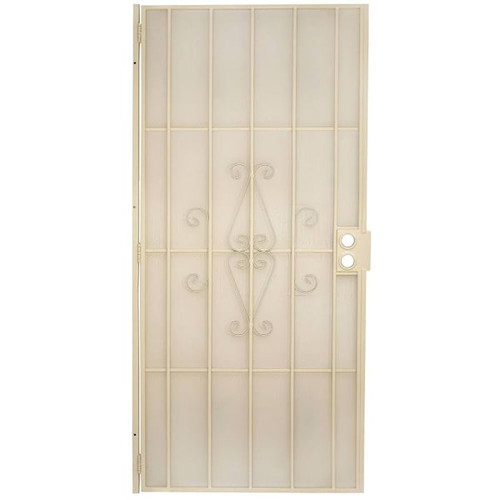 36 X 80 In Steel Security Door (Navajo White)