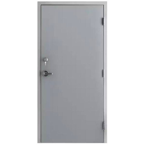 Armor Door 36 In. X 84 In. Fire-Rated Left-Hand Steel Door W/ Deadlock And Hardware