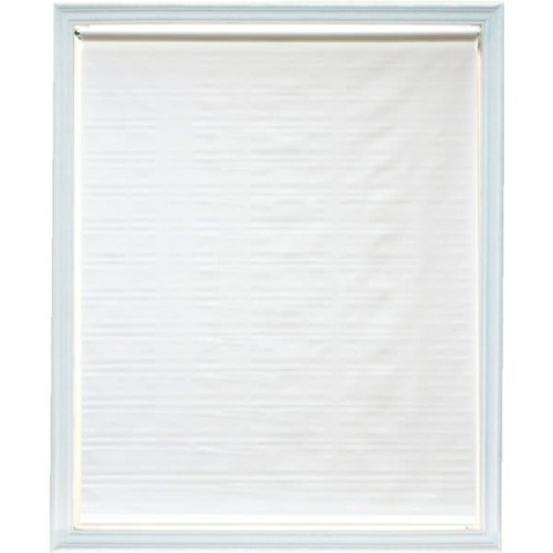 Achim 55-1/4" X 6' White Room Darkening Roller Shade