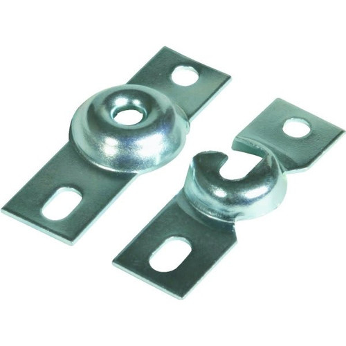 Ralph Friedland & Bros. Silver Inside Mount Roller Shade Bracket Package Of 2