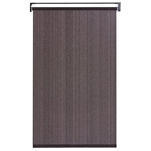Cordless Hdpe Exterior Roller Shade - 30 In. W X 66 In. L, Brown