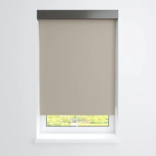 Fabtex Manual Roller Shade For Windows 48"-60"W X 72"H Blackout Twill