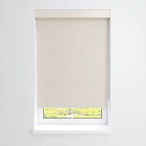 Fabtex Manual Roller Shade For Windows 72"-84"W X 72"H Blackout Tusk