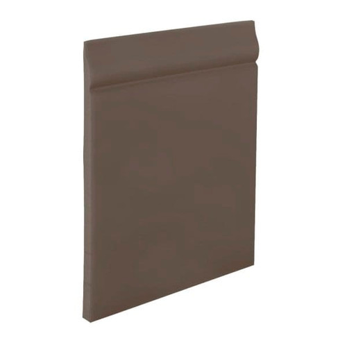Roppe 4.56 In X .25 In X 60 Ft Lt. Brn Pinn. Rub. Architectural Wall Base Coil