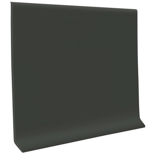 Roppe 700 Series Cove Base 4x4' Black Brown, Carton Of 30