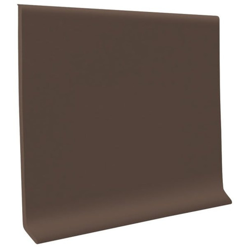 Roppe Vinyl Cove Base 4 X 1/8" X 4' Light Brown, Carton Of 30