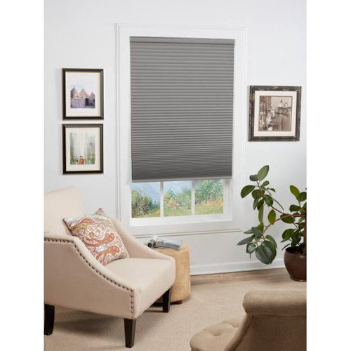 St. Charles 46 X 64 Gray Cloud Blackout Honeycomb Cellular Shade