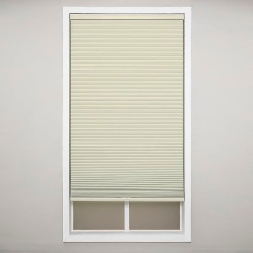 St. Charles Blackout Honeycomb Cellular Shade, Alabaster, 70 X 64