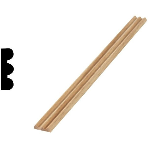 Woodgrain Distribution ¼ In. X ¾ In. X 8 Ft. Pine Screen Molding (5-Pack)