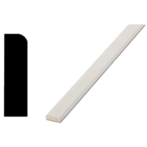 Woodgrain Distribution 3/8 In. X 1-1/4 In. X 8 Ft. Stop Molding (3-Pack)