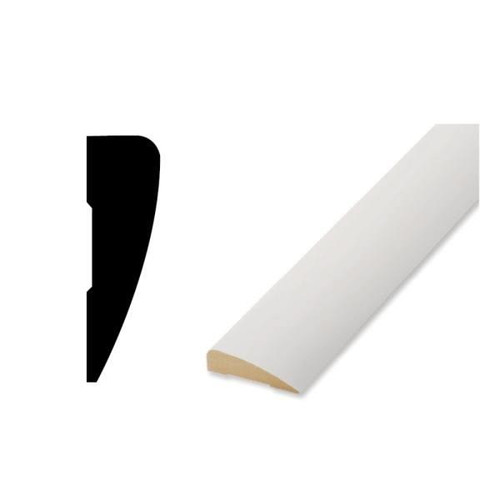 Woodgrain Distribution 327 5/8" X 2-1/4" X 84" Finished Elegance Door And Window Casing Package Of 5