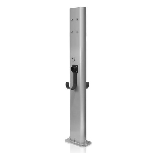 Leviton Dual Mount Electric Vehicle Charging Station Pedestal, Front/Back