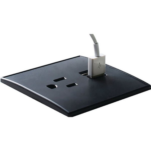 Brandstand Cubiepod Flush Mount Power Source 120v And 2xusb