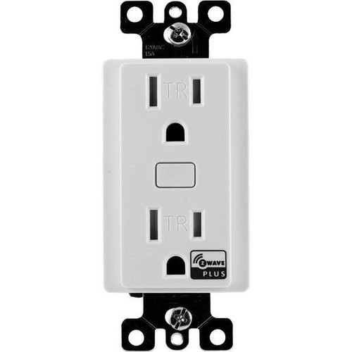 Hubbell Wiring Idevices Tamper Resistant Zwave Smart Decorator Receptacle