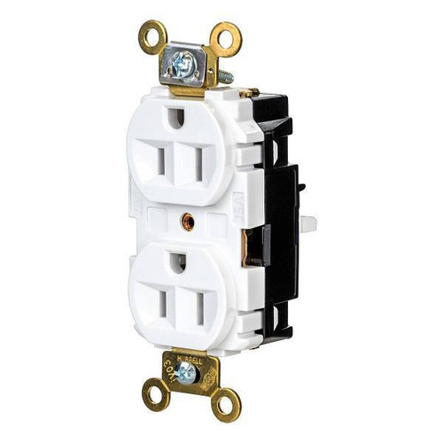 Hubbell Wiring Devices Edgeconnect 15a 125v Xhd Spec Recp Wht Package Of 10