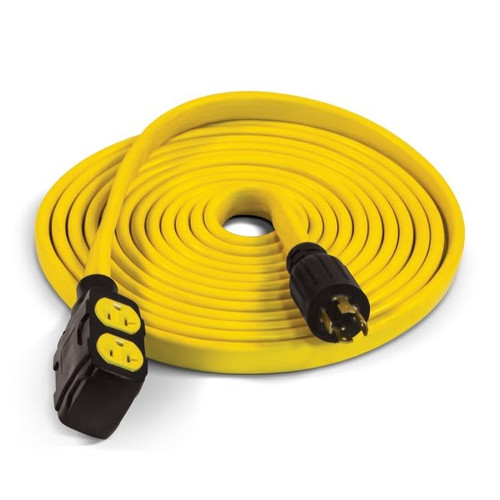 Champion Power Equipment 25' 30 Amp 125/250 Volt Flat Generator Extension Cord 100439
