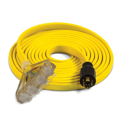 Champion Power Equipment 25' 30 Amp 125/250 Volt Flat Generator Extension Cord 100437