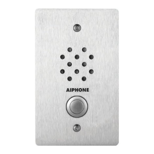 Aiphone Communications Le Series Open Voice Hands-Free 1-Gang Steel Door Station