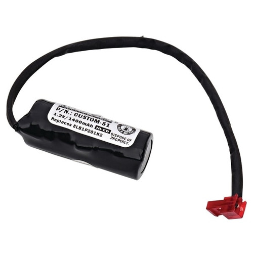 Dantona 1.2volt Nickel Cadmium Replacement Emergency Lighting Battery