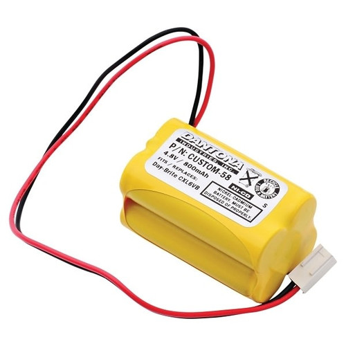Dantona 4.8 Volt 800 Mah Replacement Emergency Lighting Battery