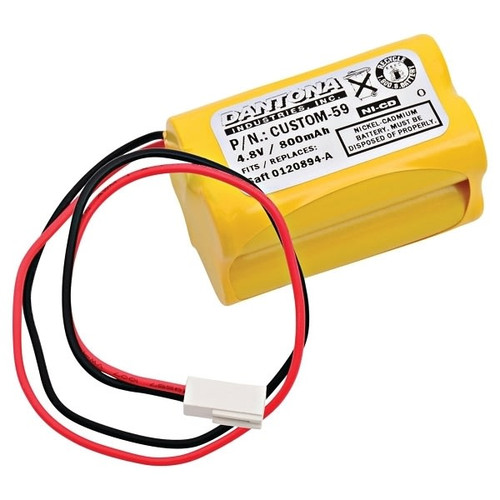 Dantona #custom-59 4.8v Rechargeable Nickel Cadmium Batteries