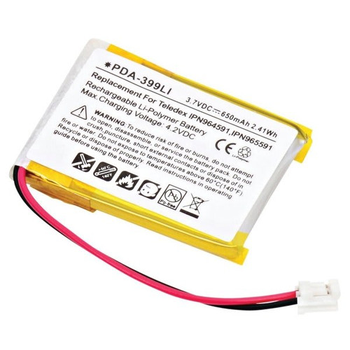 Ultralast 3.7 Volt 650 Mah Replacement Cordless Phone Battery