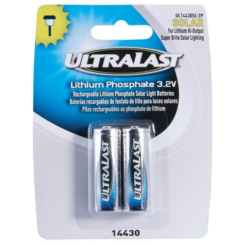 Ultralast 3.2 Volt Solar Lighting Battery
