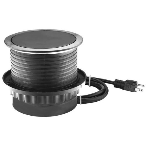 Link2home Space Saver Pop Up Outlet 10w Fast Induction Charger With Type-C Usb