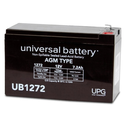 Universal Power Group 12v 7.2ah F1 Term Sealed Lead Acid Agm Rechargeabl Battery
