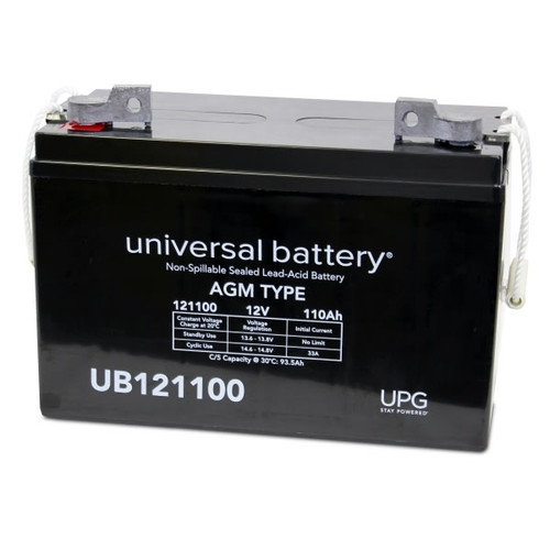 Universal Power Group 12v 110ah Fl1 Term Seald Lead Acid Agm Rechargeabl Battery