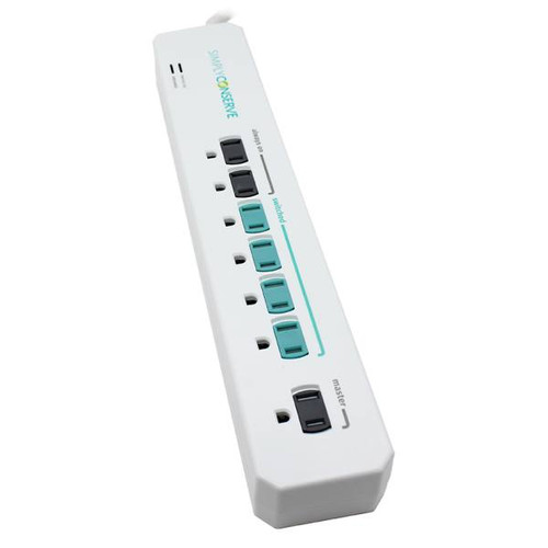 Simply Conserve 3 Ft. 7-Outlet Energy-Saving Advanced Surge Protector (18-Pack)