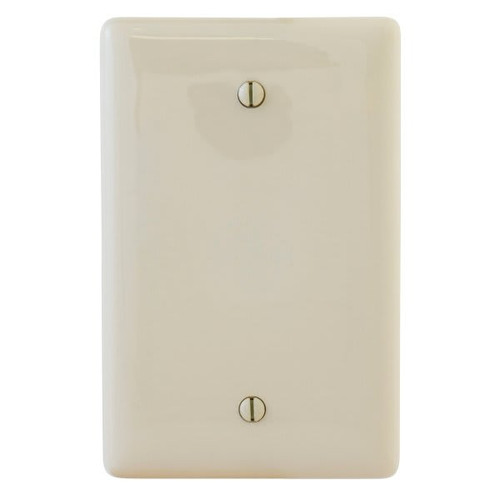 Hubbell 1-Gang Light Wall Plate (25-Pack) (Light Almond)