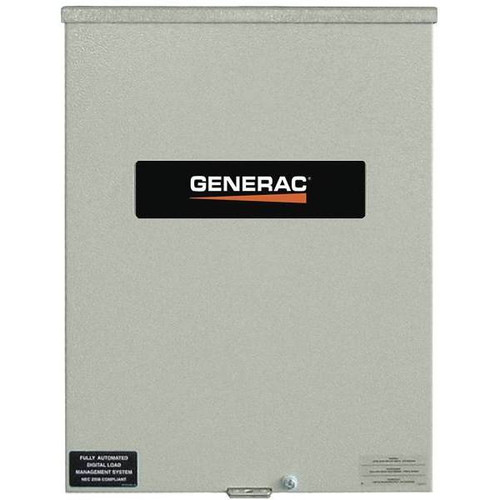 Generac 400a Service Rated 120/240v Single-Phase Nema 3r Smart Transfer Switch