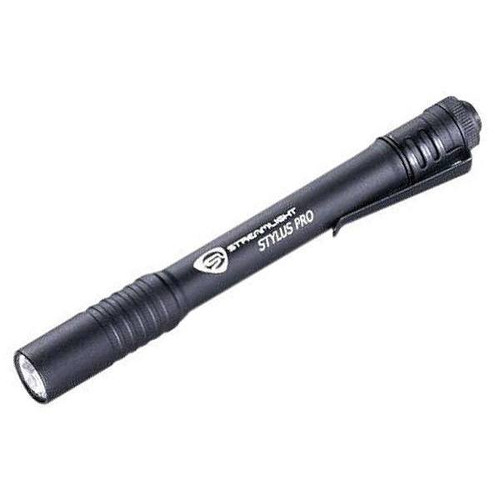 Streamlight Matte Black Stylus Pro Flashlight With White Led