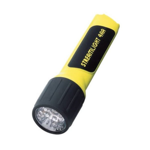 Streamlight Yellow Propolymer Flashlight With White Led And Alkaline Batteries