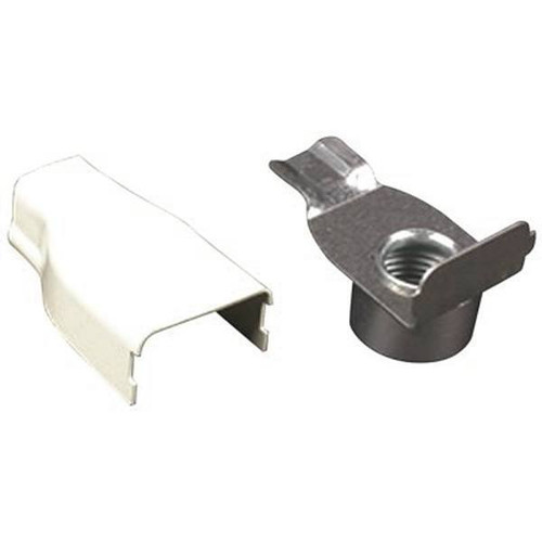 Legrand 2-1/8 In. X 1-1/4 In. Wiremold Single-Channel Steel Elbow Box Connector (Ivory)
