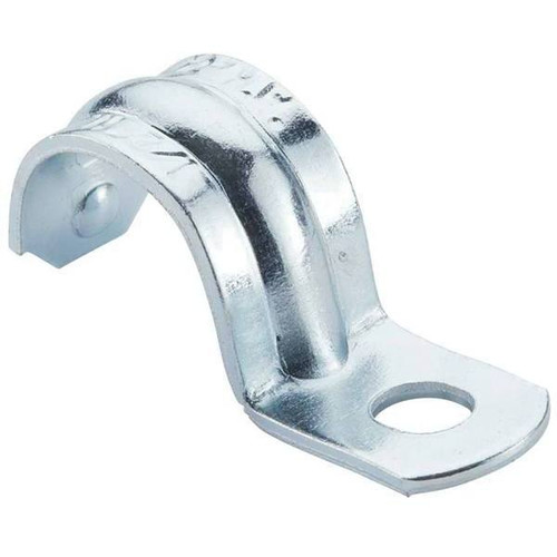 Halex 1/2 In. Rigid 1-Hole Conduit Straps (100-Pack)