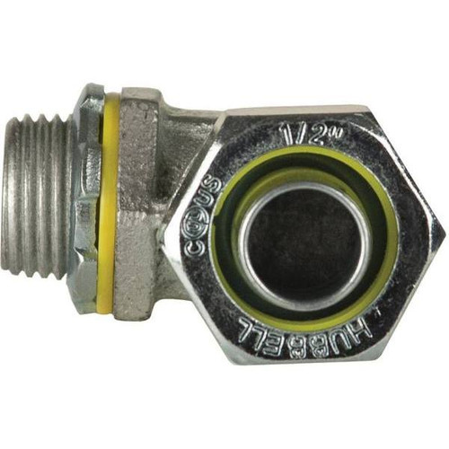 Raco 1/2" Uninsulated Liquid-Tight 90-Degree Connector