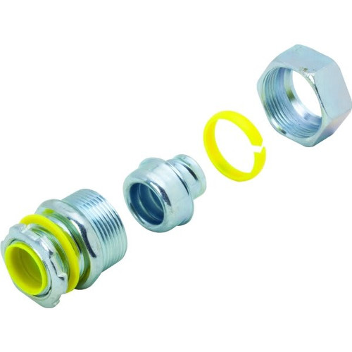 Hubbell 1/2 In Straight Liquid-Tight Connector