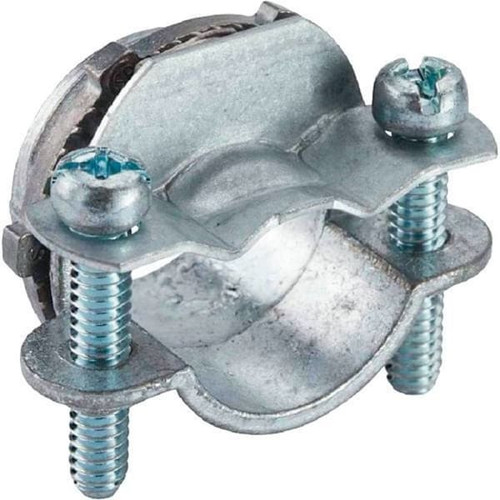 Halex Non-Metallic Twin Screw Clamp Connector, 3/8"