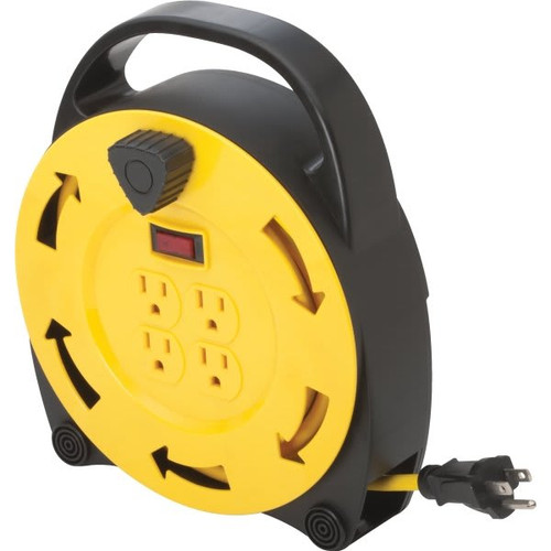 Prime Wire & Cable 25ft 4-Outlet Portable Power Station