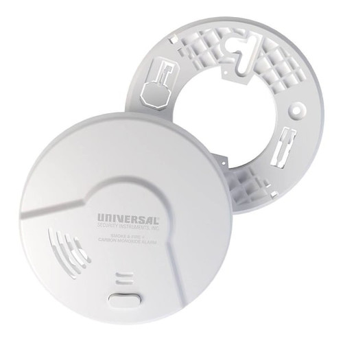 USI Electric 3-In-1 Smoke, Fire And CO Alarm With 10 Year Sealed Battery Power