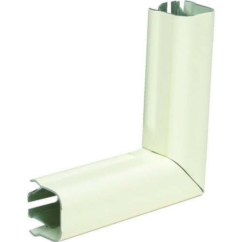 Wiremold Steel 90° Flat Raceway Elbow (Ivory)