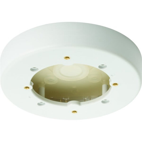 Wiremold 4 In. Raceway Circular Pcv Fixture Box