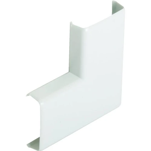 Wiremold Pvc Non-Metallic 90° Flat Raceway Elbow (2-Pack) (White)