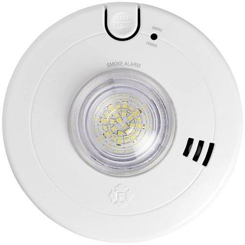 BRK Electronics Hardwired Smoke Alarm With LED Strobe